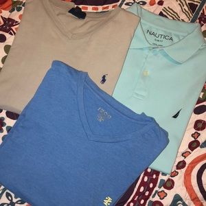 Men’s 3 Shirt Bundle Large